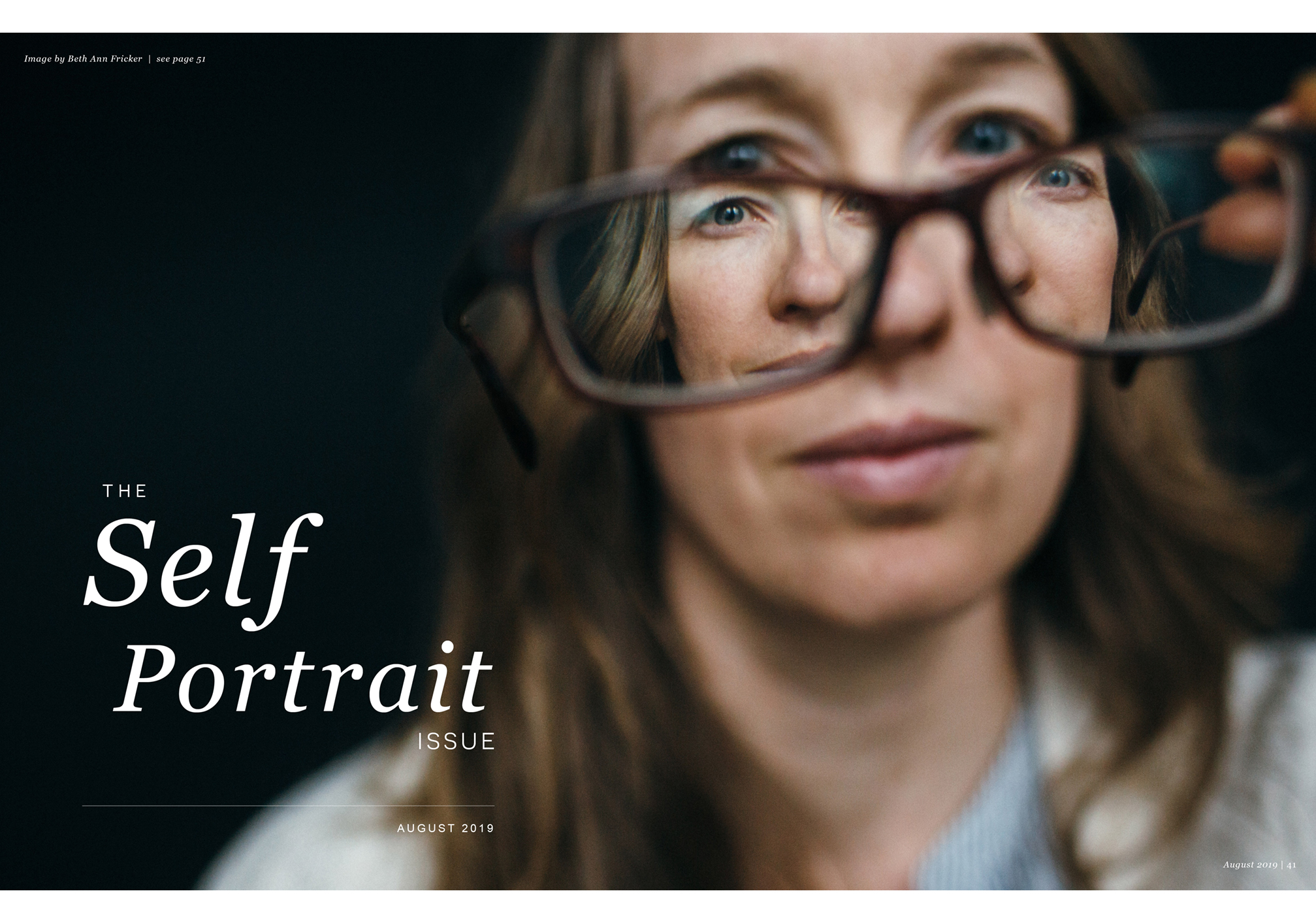 Inspired Magazine, The Self Portrait Issue August 2019