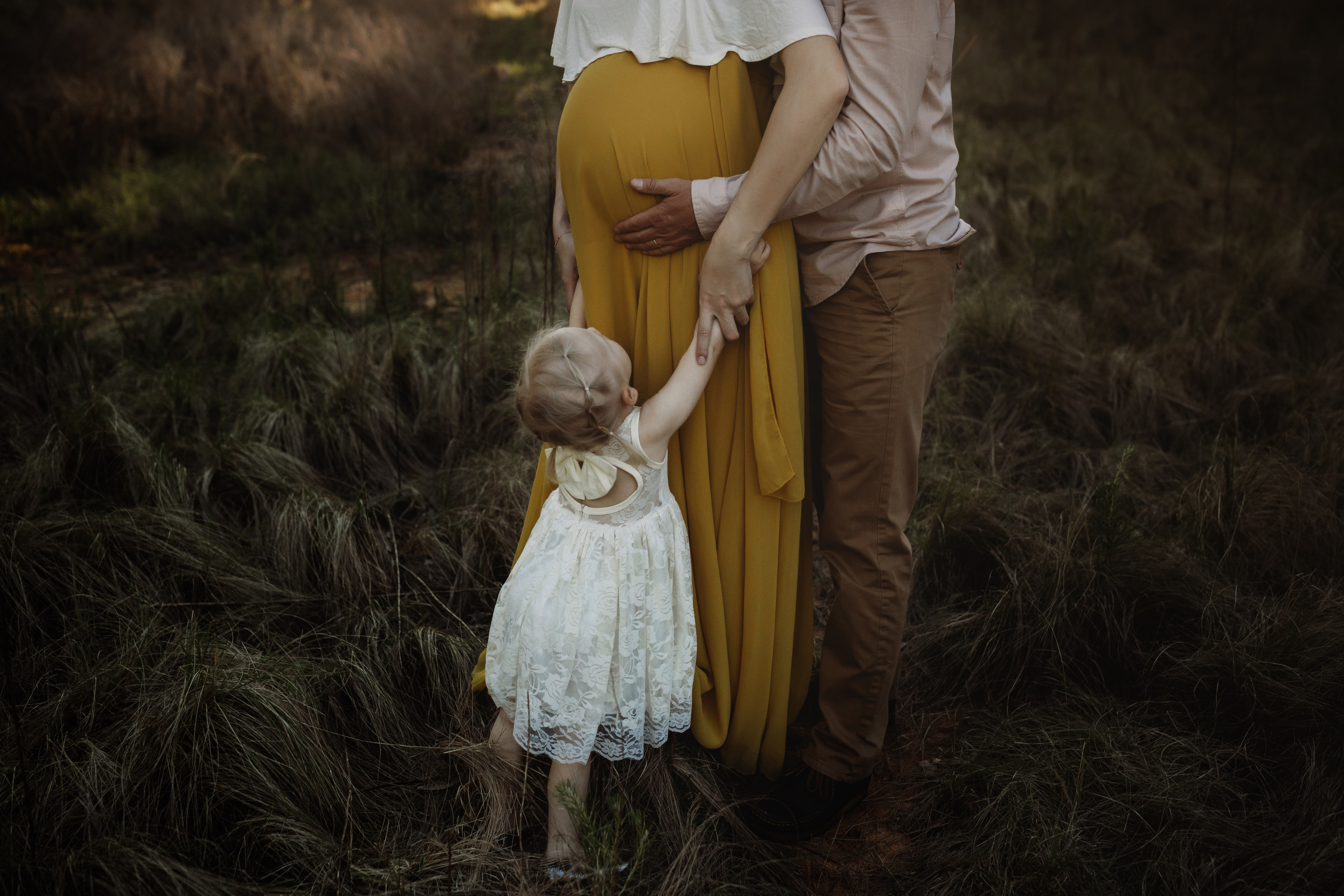 twins maternity photography, toddler, mother, father