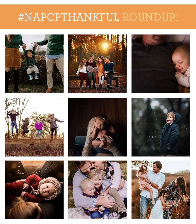 #NAPCPThankful Roundup, Instagram images