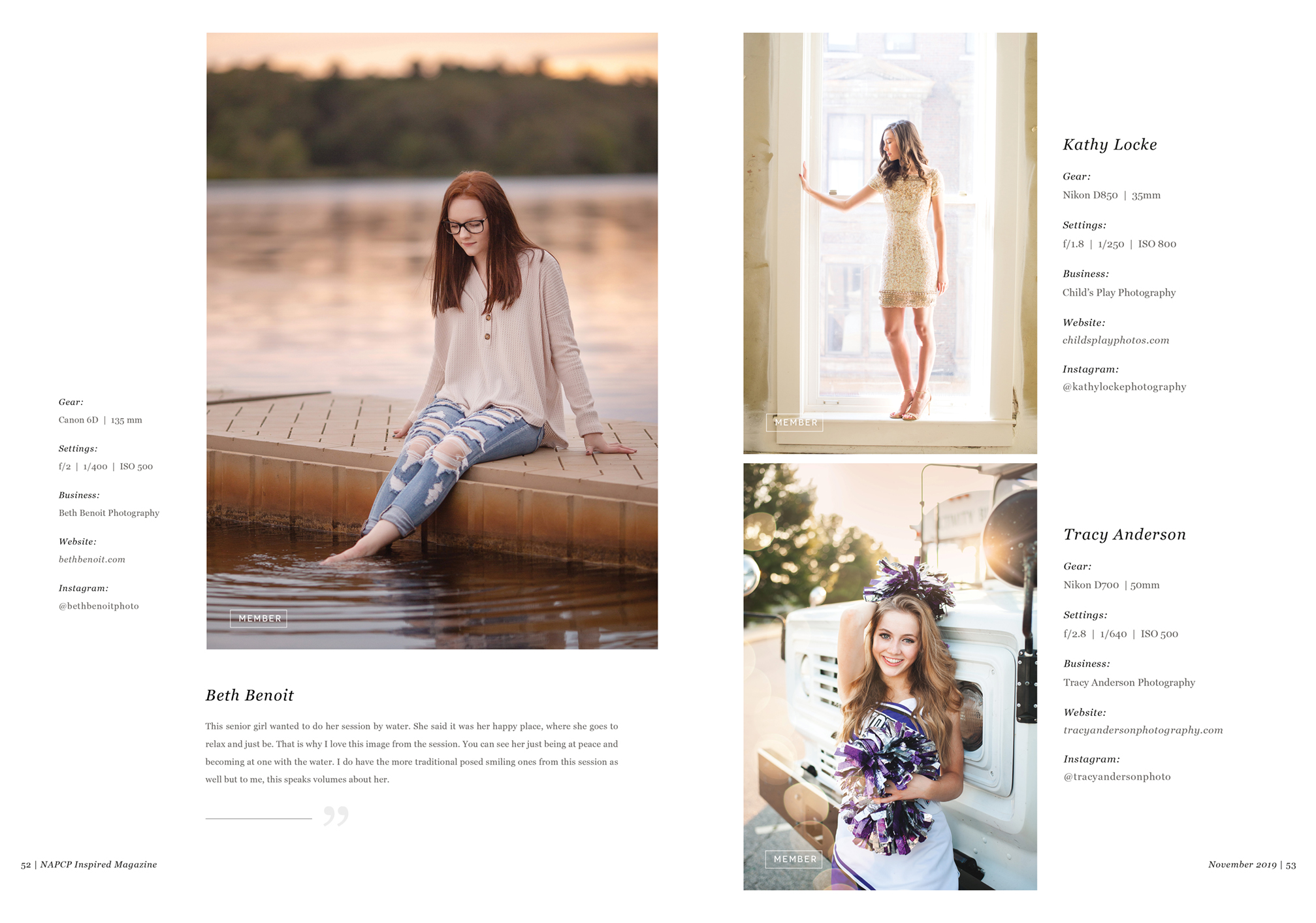 Featured Phtographers Seniors