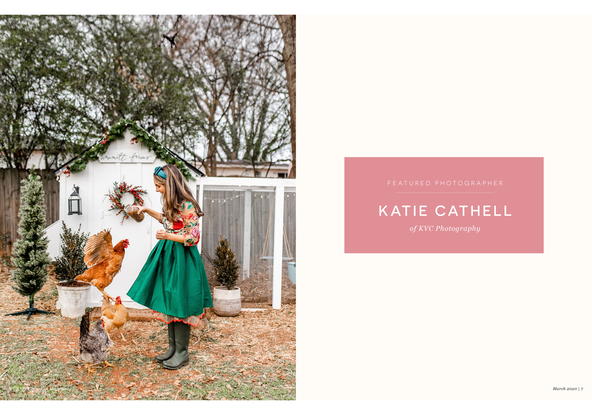 Featured Photographer Katie Cathell of KVC Photography, March 202