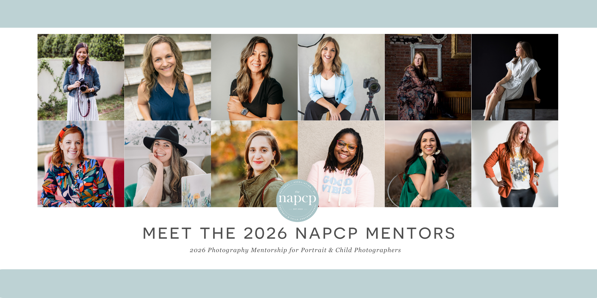 2026 NAPCP Mentors photography mentorship program for portrait and child photographers