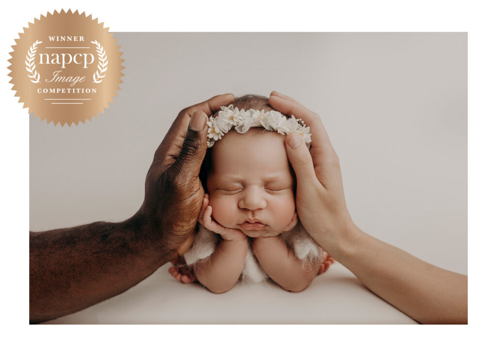 Jodi Schaffan first place winner in the Newborn Category for the NAPCP International Image Competition in 2026