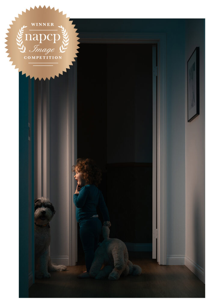 Kasha Gage first place winner in the Baby + Toddler Category for the NAPCP International Image Competition in 2026