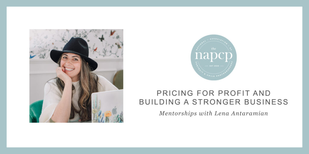 photography mentor working with photographer on pricing strategy