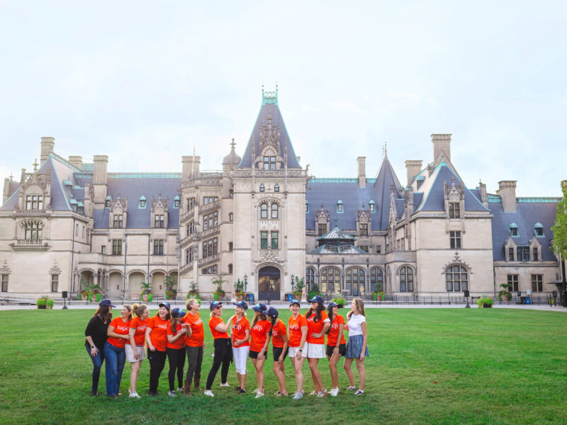 NAPCP photographers at Biltmore in Asheville, NC
